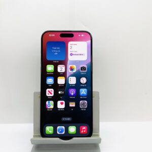 iPhone 15 Pro Max 256GB | Titan Đen | Cũ Đẹp 98% | Quốc Tế.