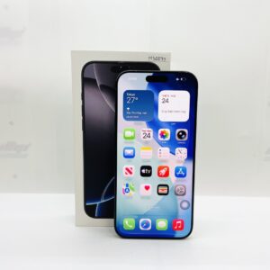 iPhone 16 Pro Max 256GB - Titan Đen | Cũ Đẹp 98% | Quốc Tế.